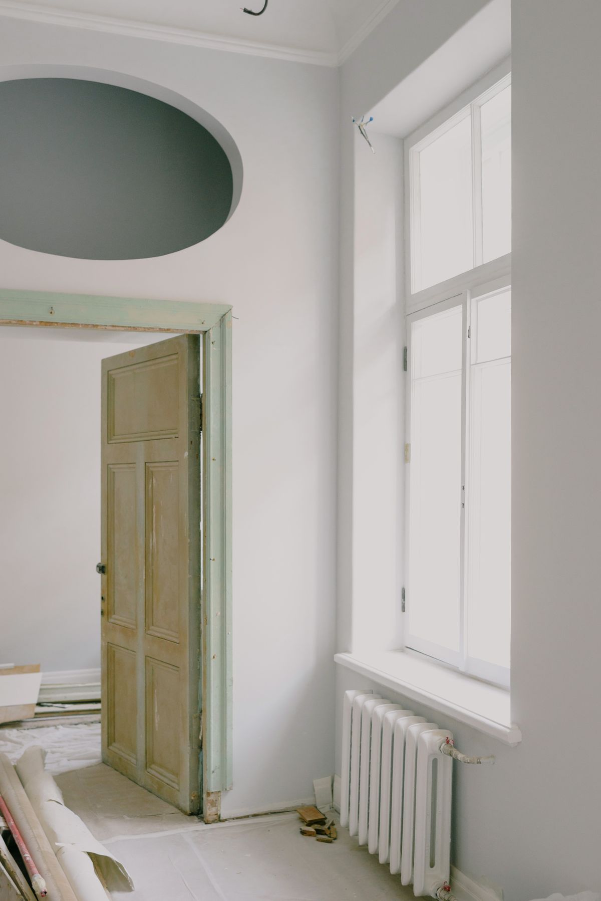 Después de pintar - habitación renovada Zaragoza